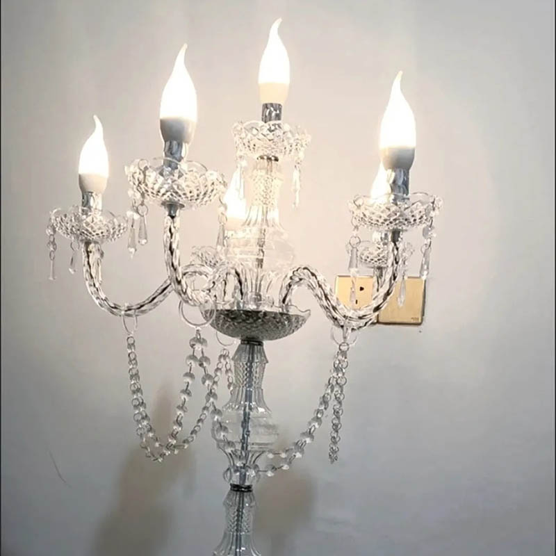 Candle Supplies In - モダンな高級キャンドルランプ結婚式のセンターピースエレガントなテーブルランプリビングルームのキャンドルライト美的装飾用品装飾
