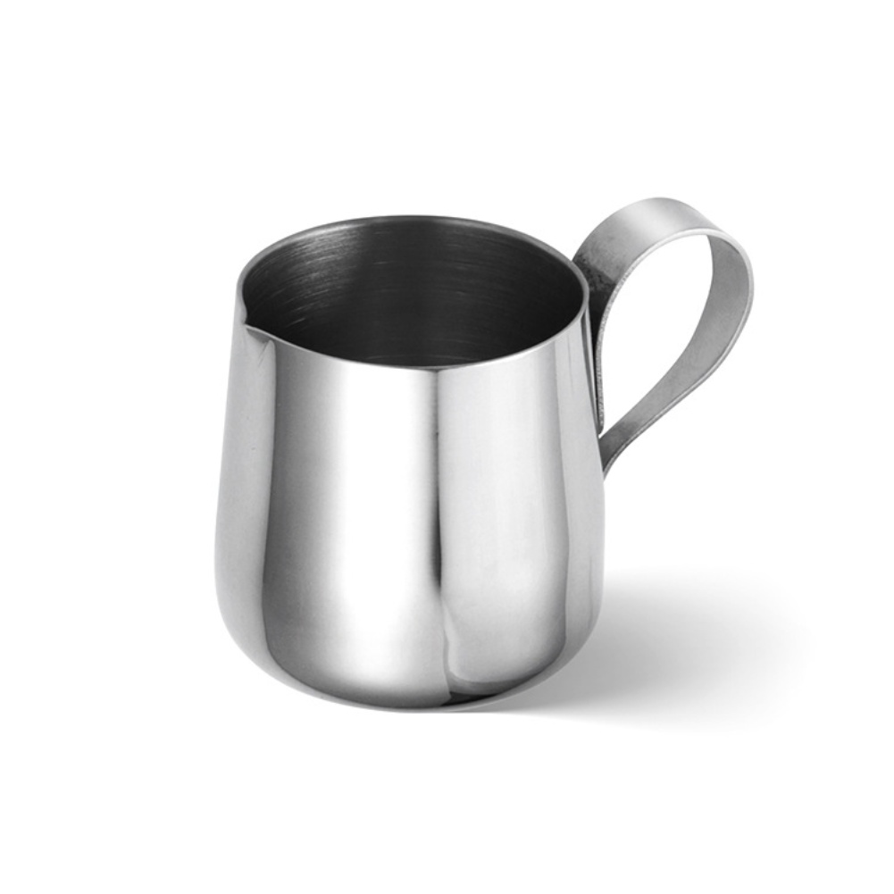 クリームピッチャー6個セット、304ステンレス鋼製、液だれ防 - Pour Spout Pitcher のレビューと価格