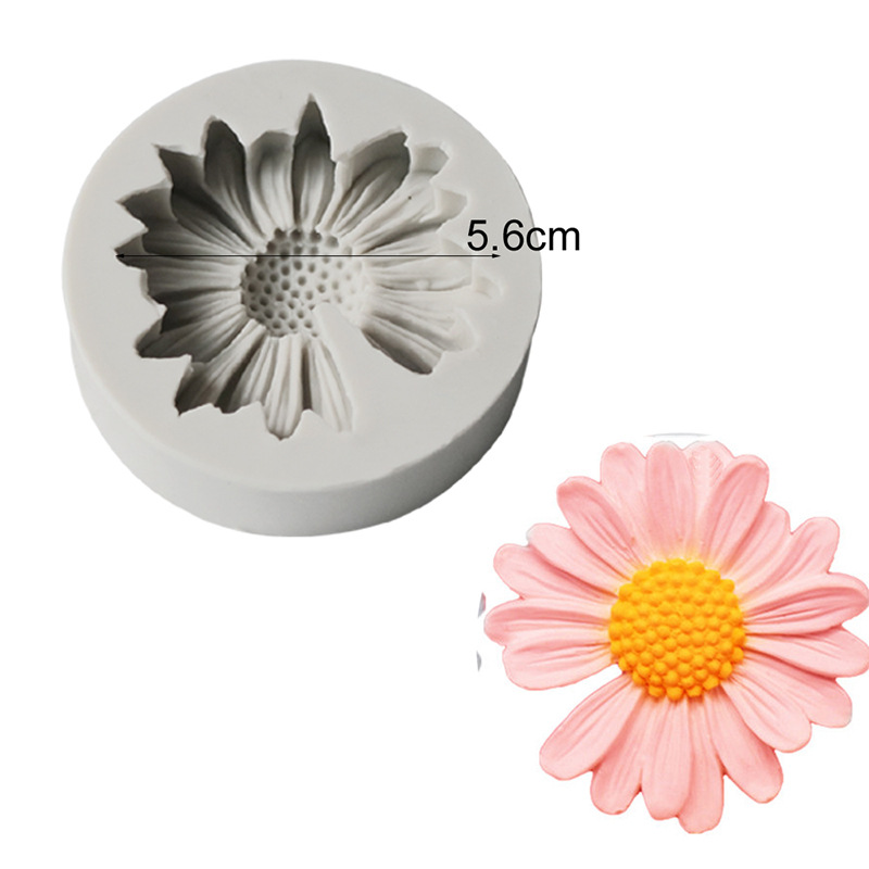 シリコンモールド,3Dデイジー,エポキシ,石鹸キャンドル,日 - Candle Making Supplies Online のレビューと価格