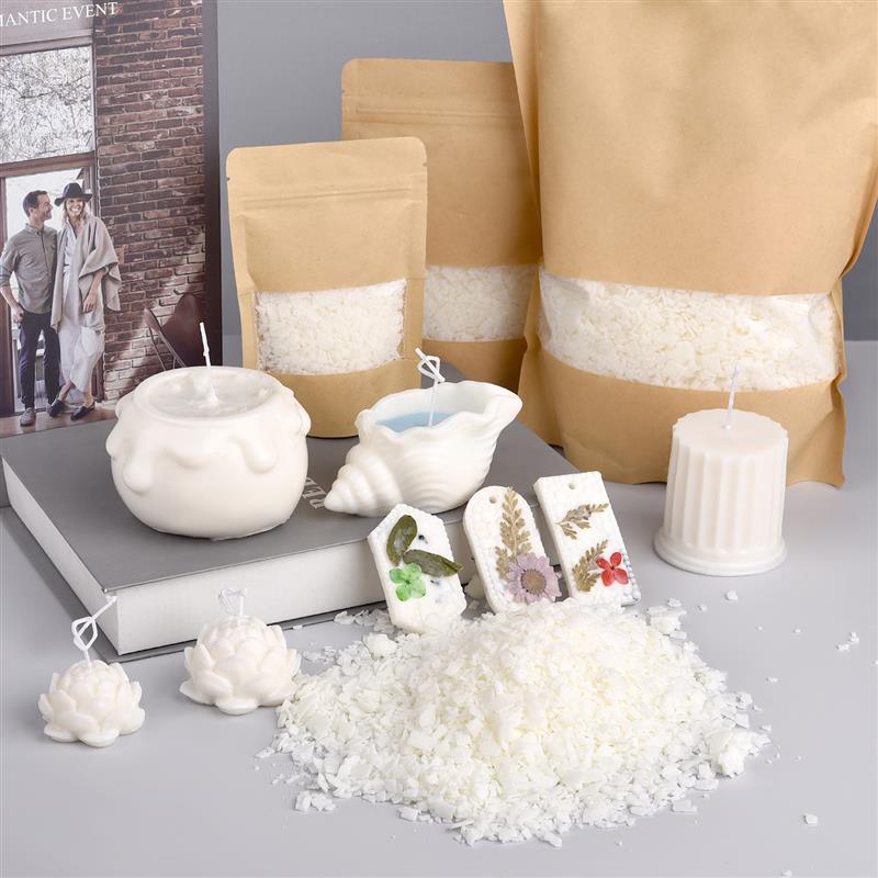 天然の純粋な大豆ワックスフレークの香りのキャンドル,原材料, - Candle Supplies Wholesale のレビューと価格