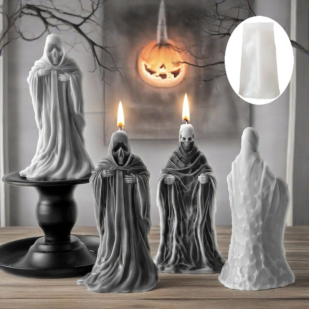 3Dスケルトン香り付きキャンドルシリコンモールド、レリーフロ - Candle Supplies Wholesale のレビューと価格