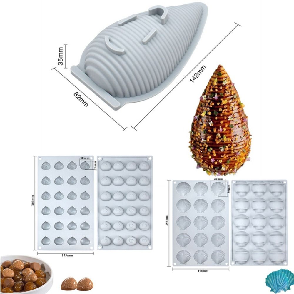 シリコーン素材弁当ケーキシリコーン型石膏製造プリン型 3D  - Candle Supplies Wholesale のレビューと価格