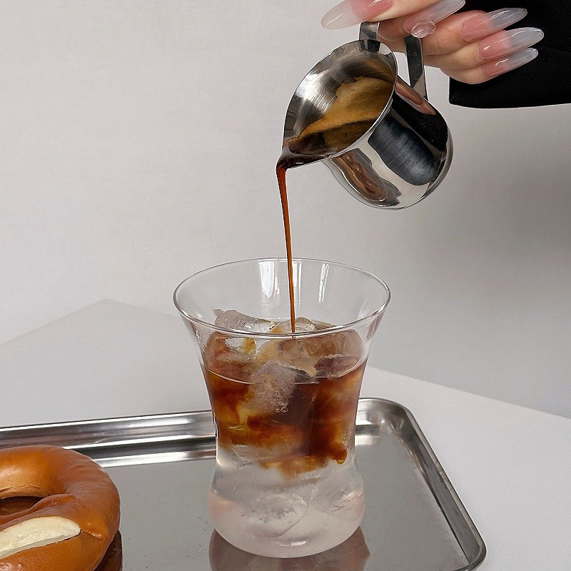 60-240ML 計量カップ注ぎ口付きコーヒーウェアコーヒー - Pour Spout Pitcher のレビューと価格