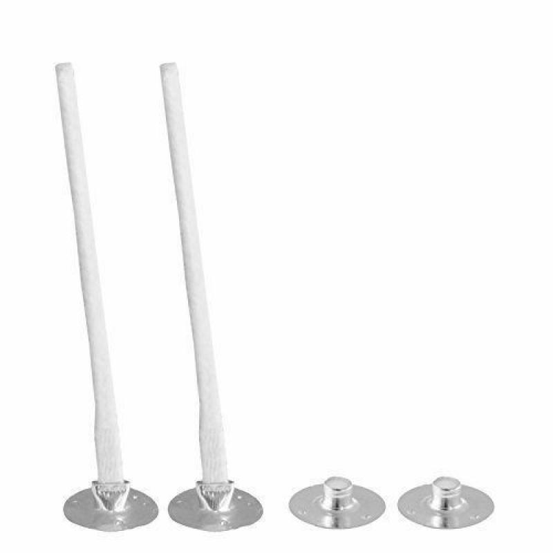 500 個キャンドル芯金属サステナータブホルダー手作り DI - Candle Supplies Wholesale のレビューと価格